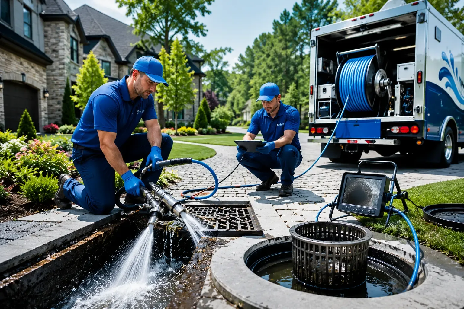 Local outdoor drain cleaning professionals in Bentonville, AR