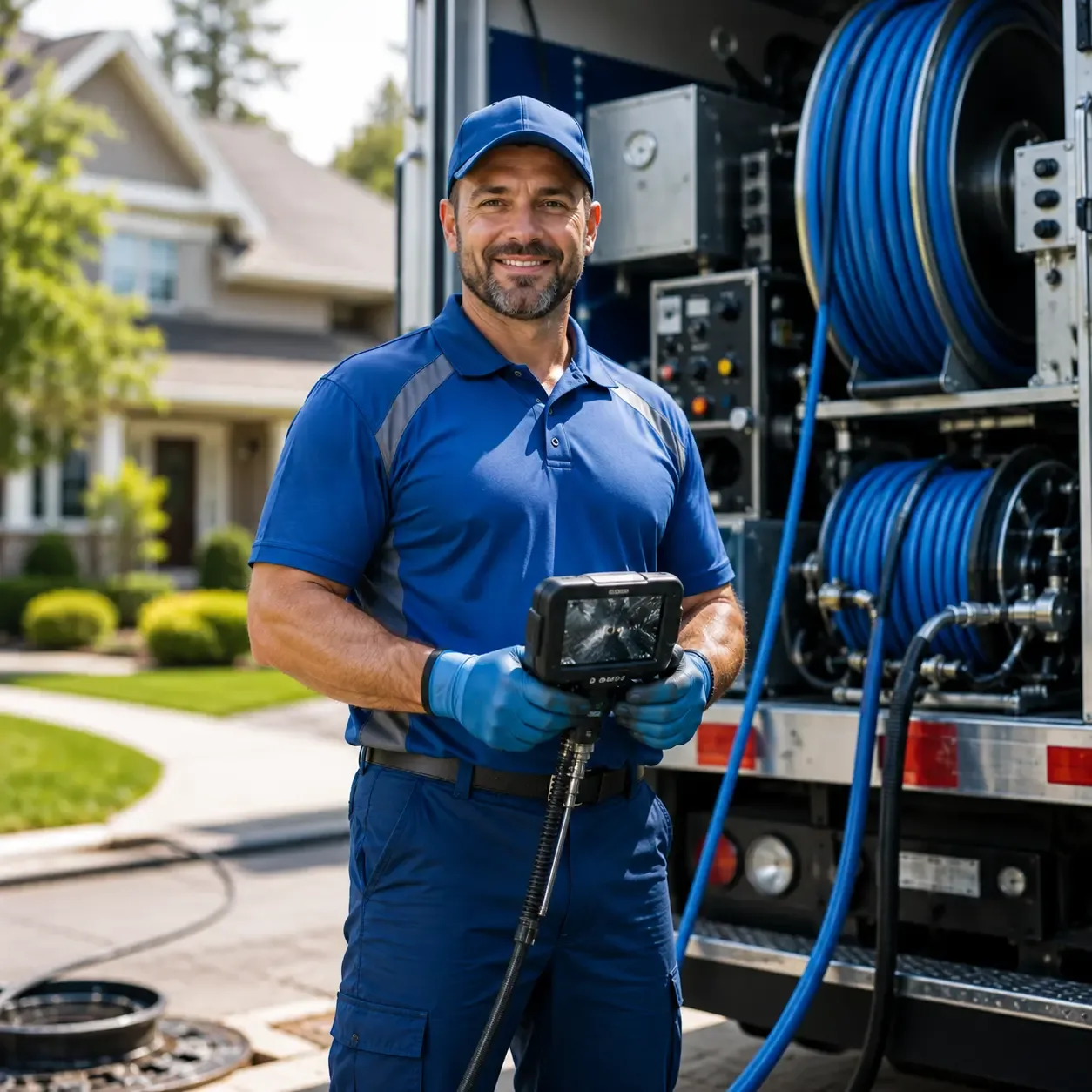 Local outdoor drain cleaning specialists in Bentonville, AR